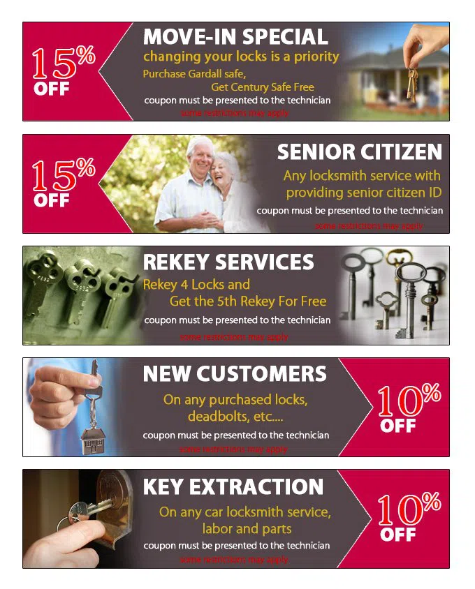 Locksmiths In Chula Vista Chula Vista, CA 619-210-0320 - coupon23-set-five